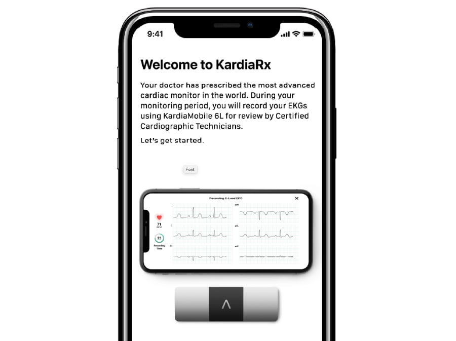 KardiaRx smartphone application
